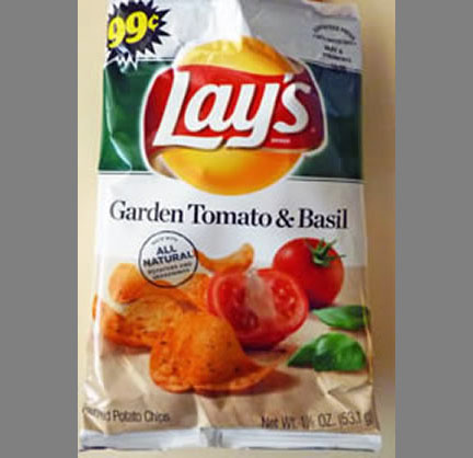 lays basil tomatoe