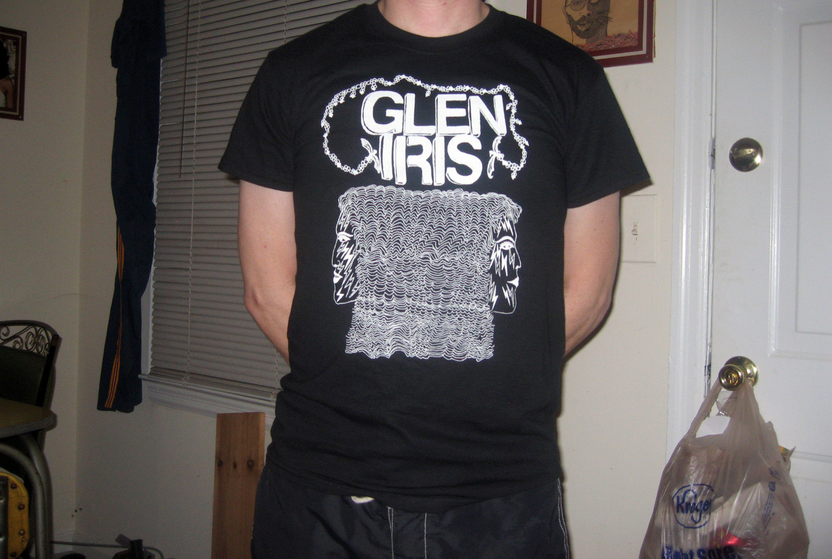 glen iris shirt blk